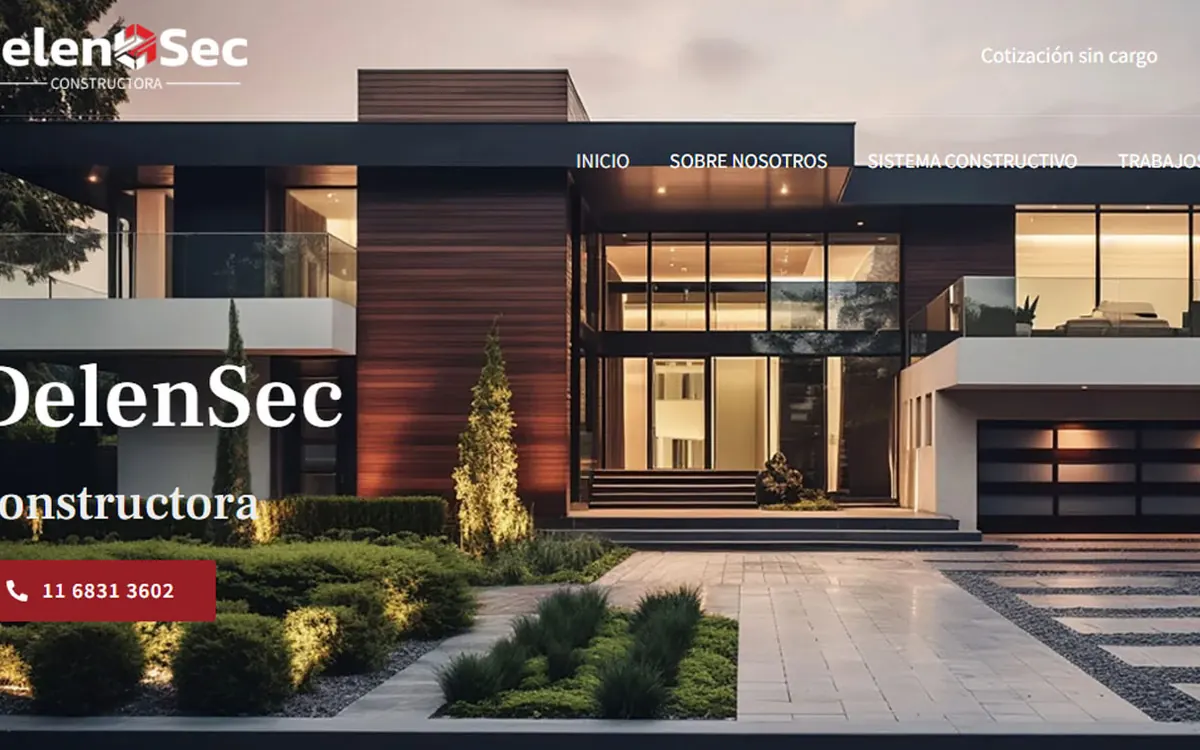 Sitio web de DelenSec