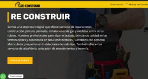 Diseño de paginas web en Argentina. Mil Paginas web