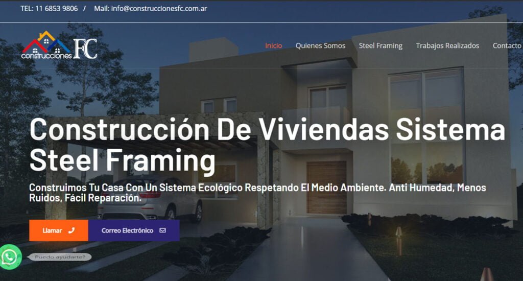 Diseño de paginas web en Argentina. Mil Paginas web