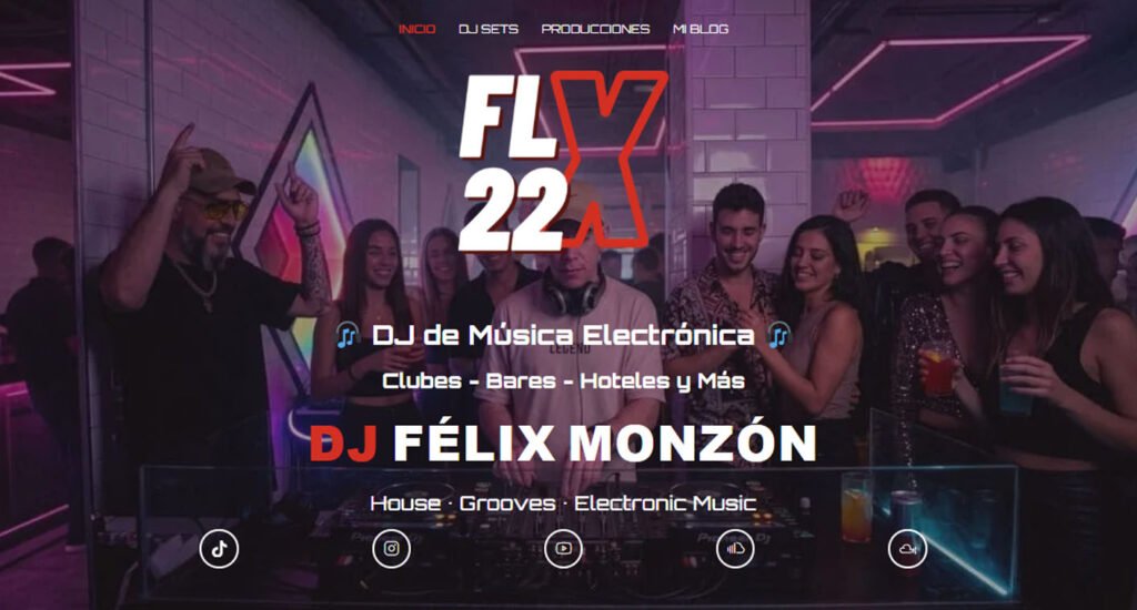 dj FLX22 de musica electronica